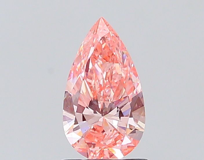 1.0 CT Fancy Vivid Pink PEAR
