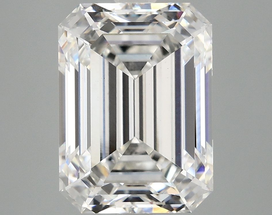 4.08 ct. emerald Lab Grown Diamond front image