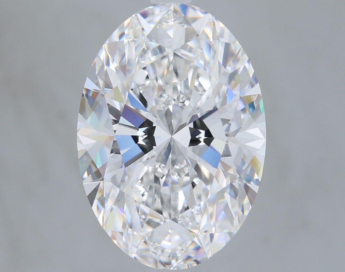 5.46 ct. oval Lab Grown Diamond front image
