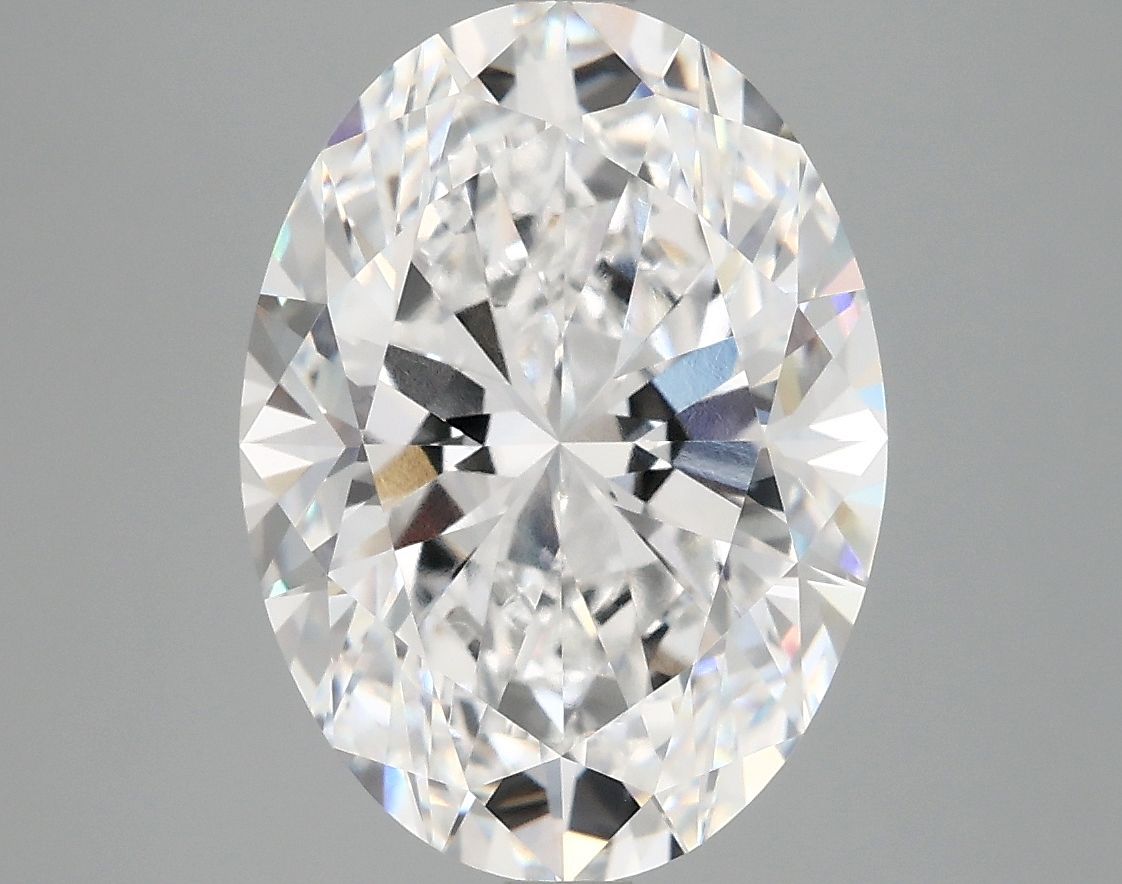 5.09 ct. oval Lab Grown Diamond front image