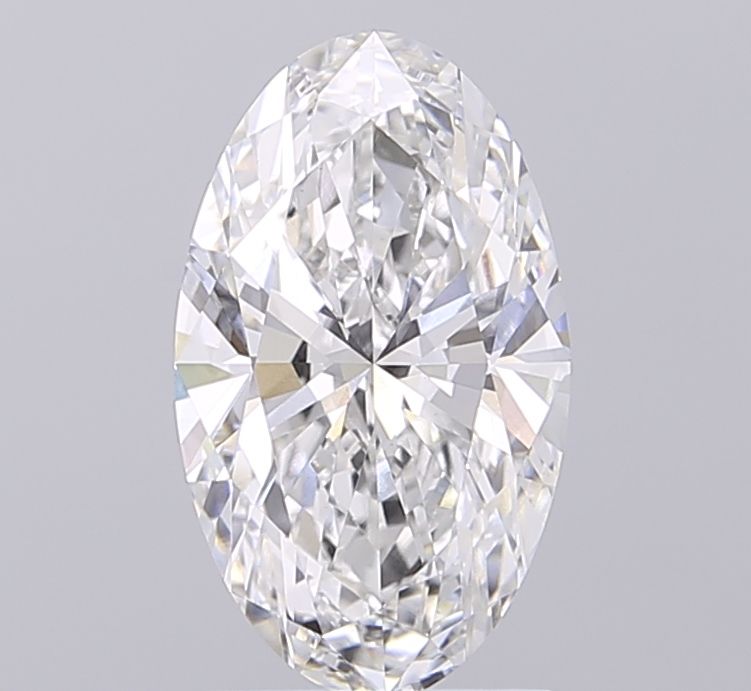 2.07 ct. oval Lab Grown Diamond front image