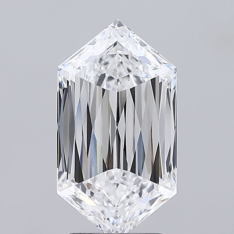 2.73 ct lab-grown Hexagonal Diamond