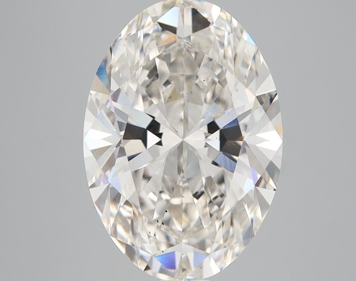 4.10 ct. oval Lab Grown Diamond front image