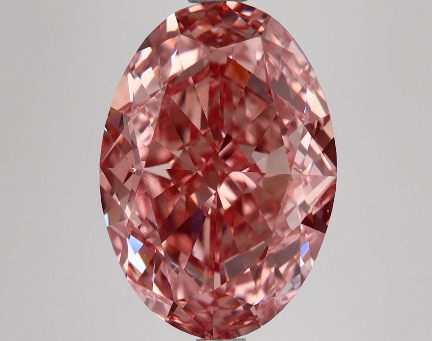 7.00 ct. oval Lab Grown Diamond front image