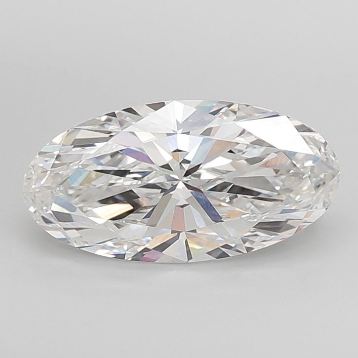 5.13 ct. oval Lab Grown Diamond front image