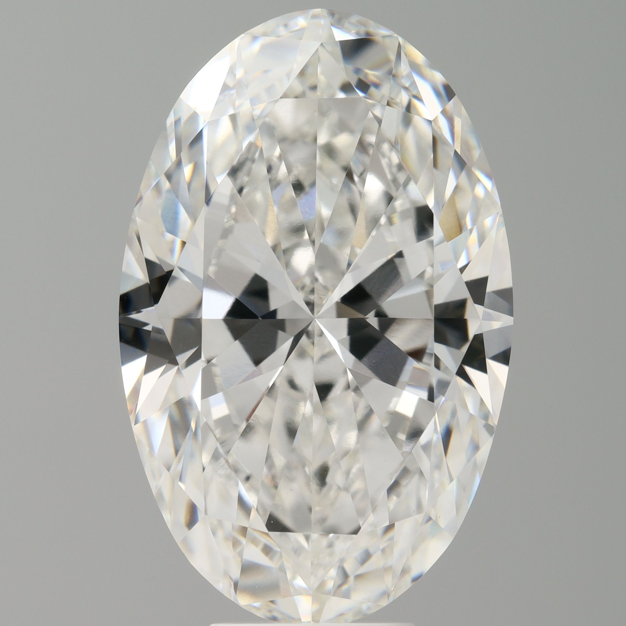 9.02 ct. oval Lab Grown Diamond front image