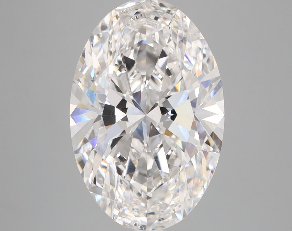 4.06 ct. oval Lab Grown Diamond front image