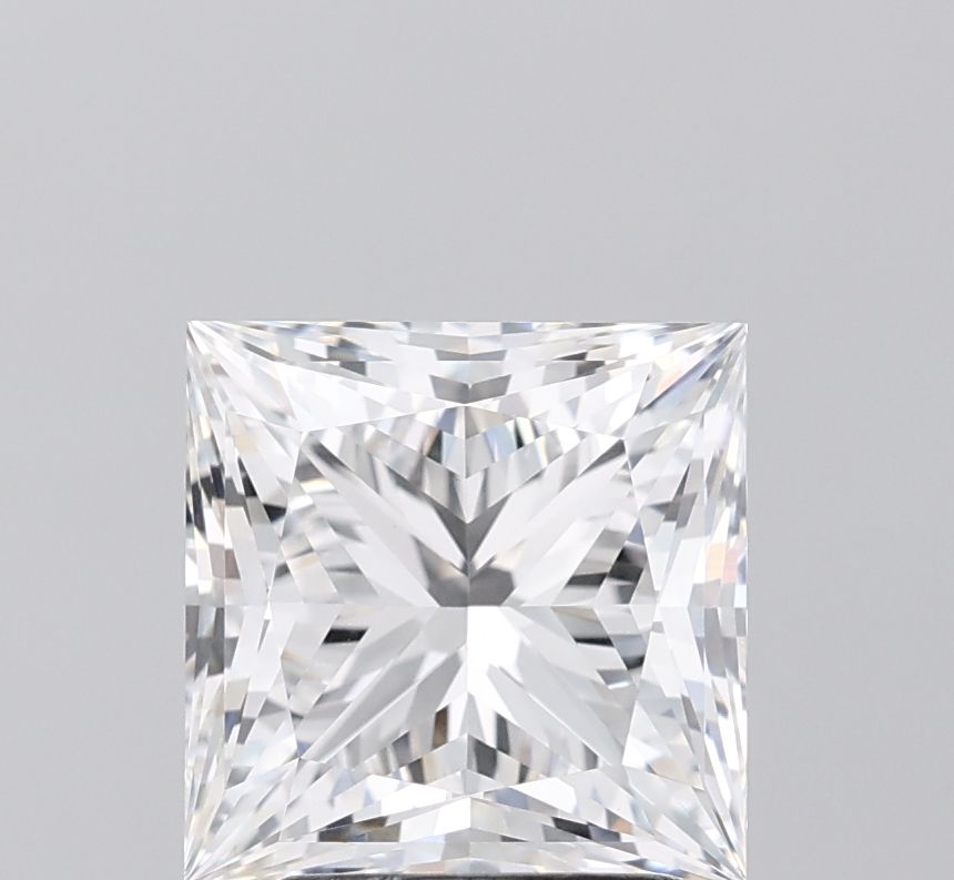 3.32 ct. princess Lab Grown Diamond front image