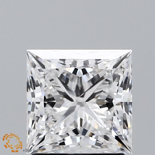 1.79 ct. princess Lab Grown Diamond front image