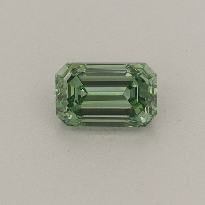 0.34 CT Fancy Vivid Green EMERALD