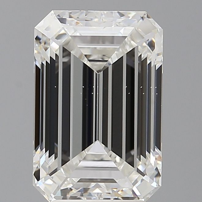 4.01 ct. emerald Lab Grown Diamond front image