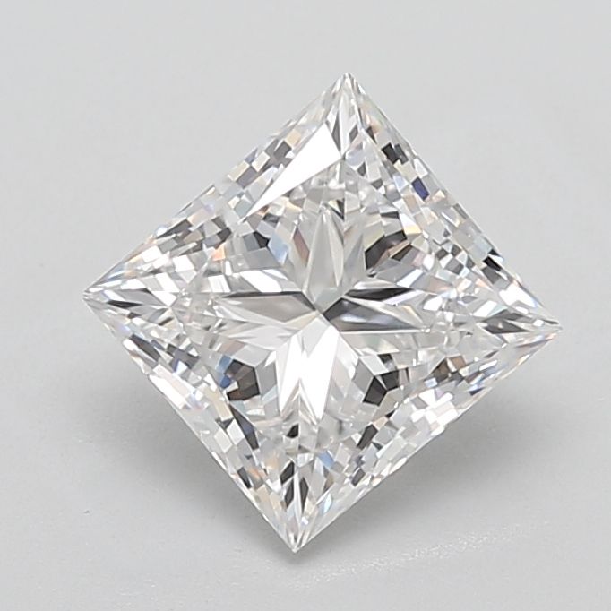 3.74 ct. princess Lab Grown Diamond front image