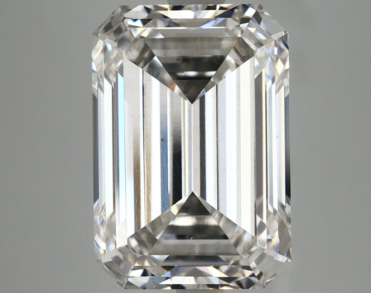 6.51 ct. emerald Lab Grown Diamond front image