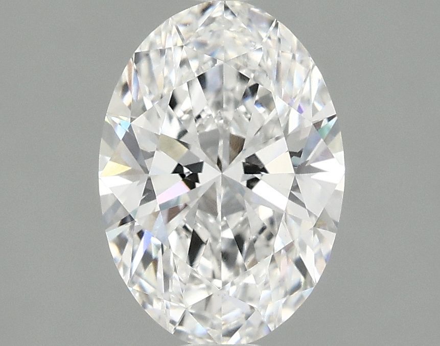 1.56 ct. oval Lab Grown Diamond front image