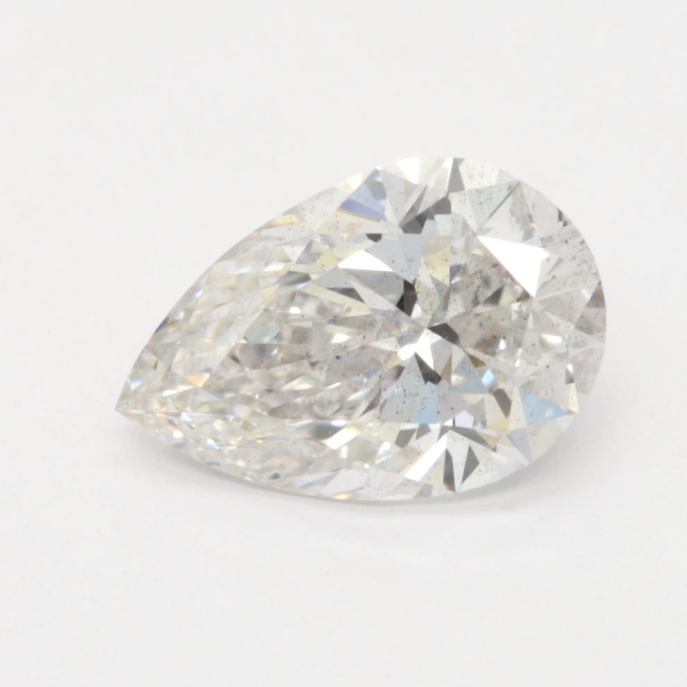 0.91 ct lab-grown Pear Diamond