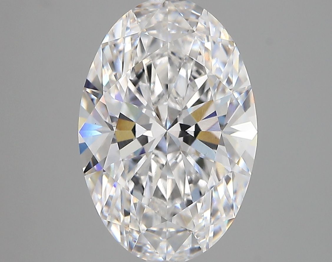 3.67 ct. oval Lab Grown Diamond front image