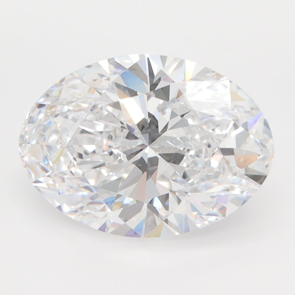 3.24 ct. oval Lab Grown Diamond front image