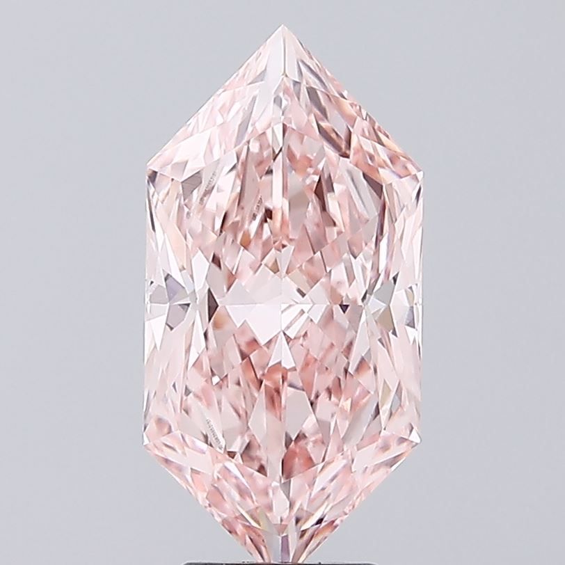 4.09 ct lab-grown Hexagonal Diamond