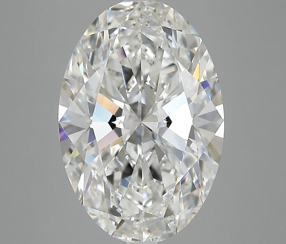 5.03 ct. oval Lab Grown Diamond front image