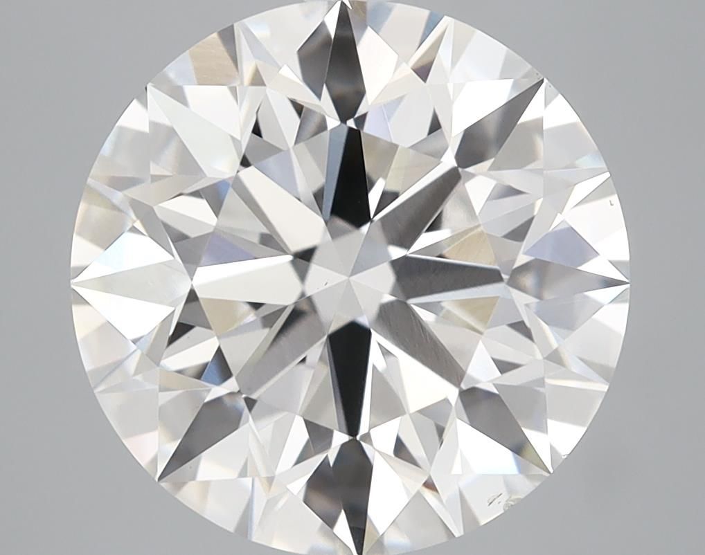 5.51 ct. round Lab Grown Diamond front image