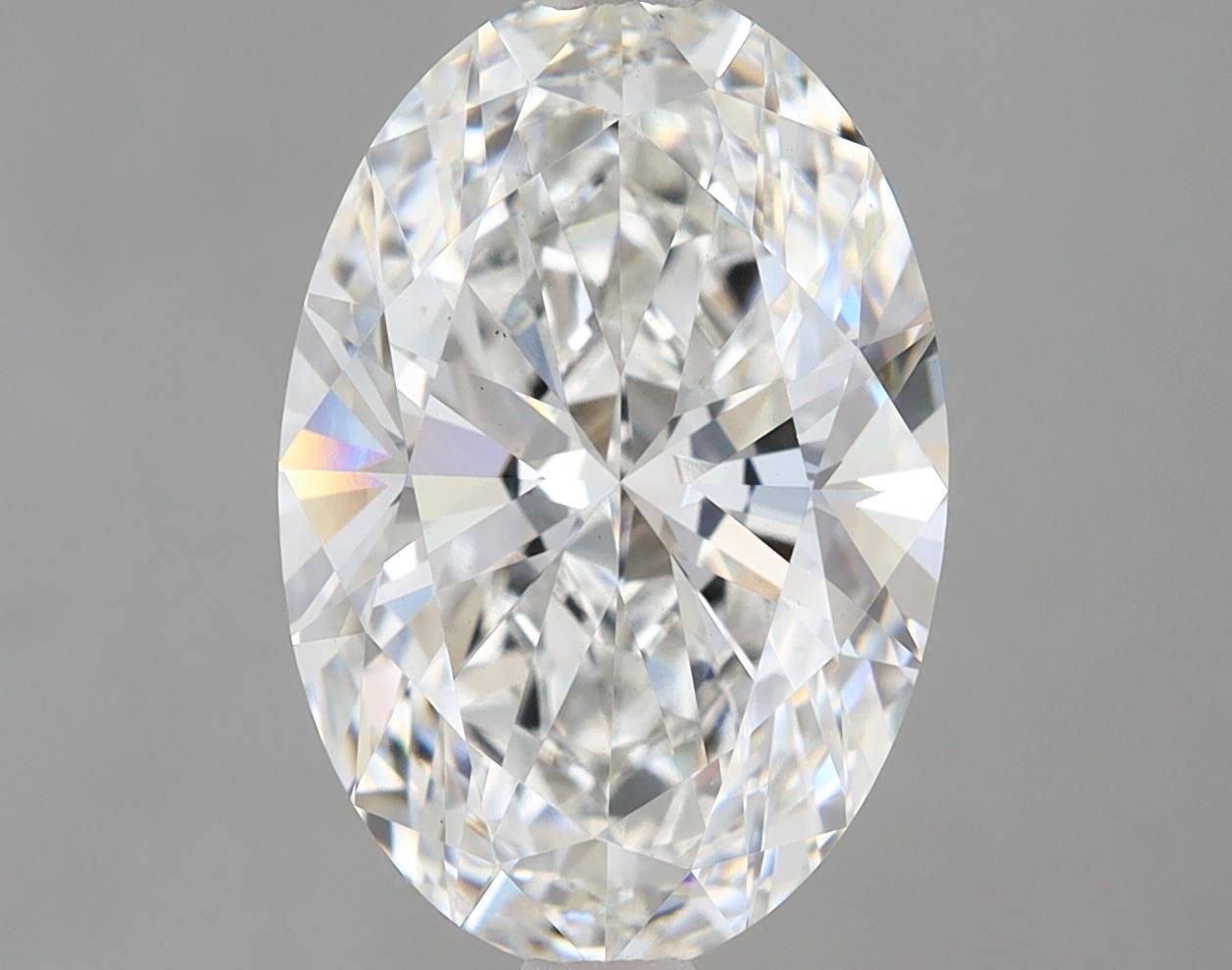 3.37 ct. oval Lab Grown Diamond front image