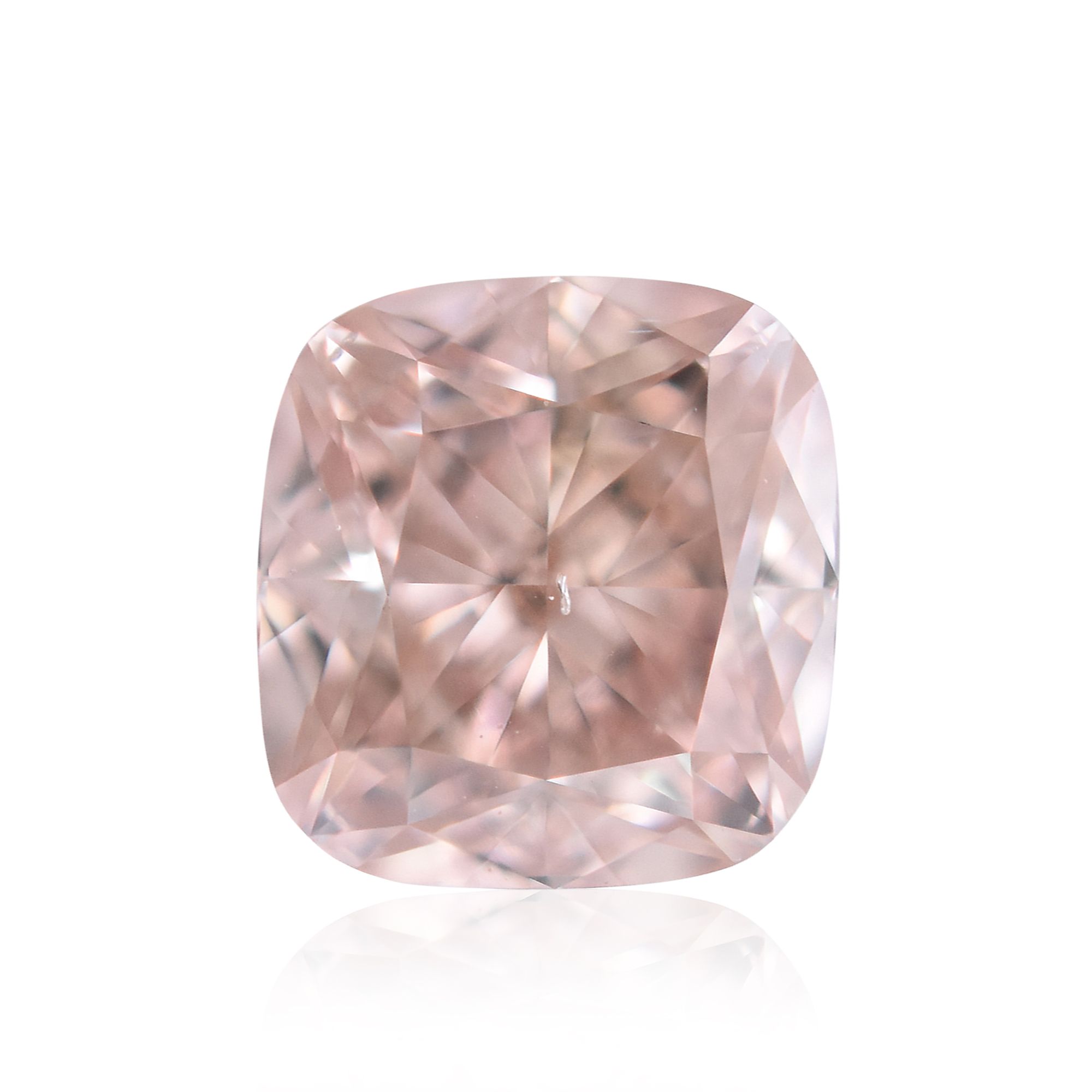 Diament 0.62 ct Fancy Orangey Pink/SI2