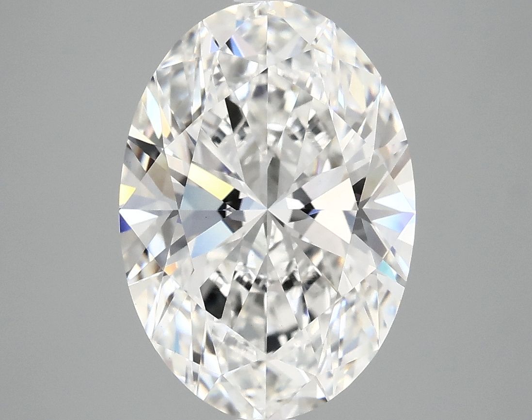 4.10 ct. oval Lab Grown Diamond front image