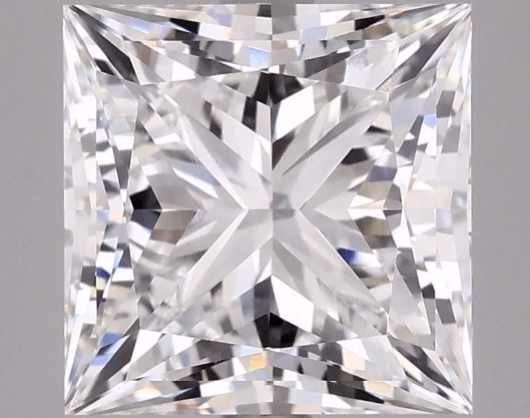 4.12 ct. princess Lab Grown Diamond front image