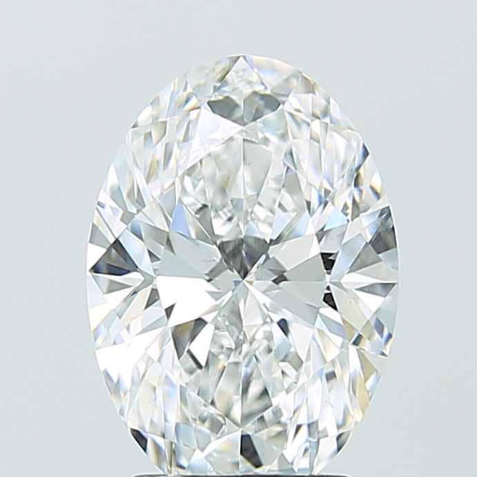 3.08 ct. oval Lab Grown Diamond front image