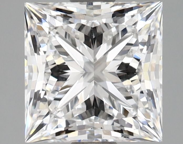 1.66 ct. princess Lab Grown Diamond front image