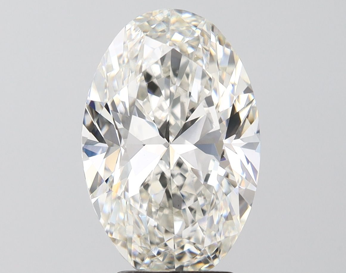 4.50 ct. oval Lab Grown Diamond front image