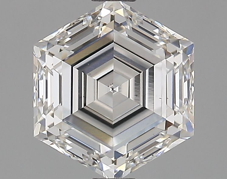 2.04 ct lab-grown Hexagonal Diamond
