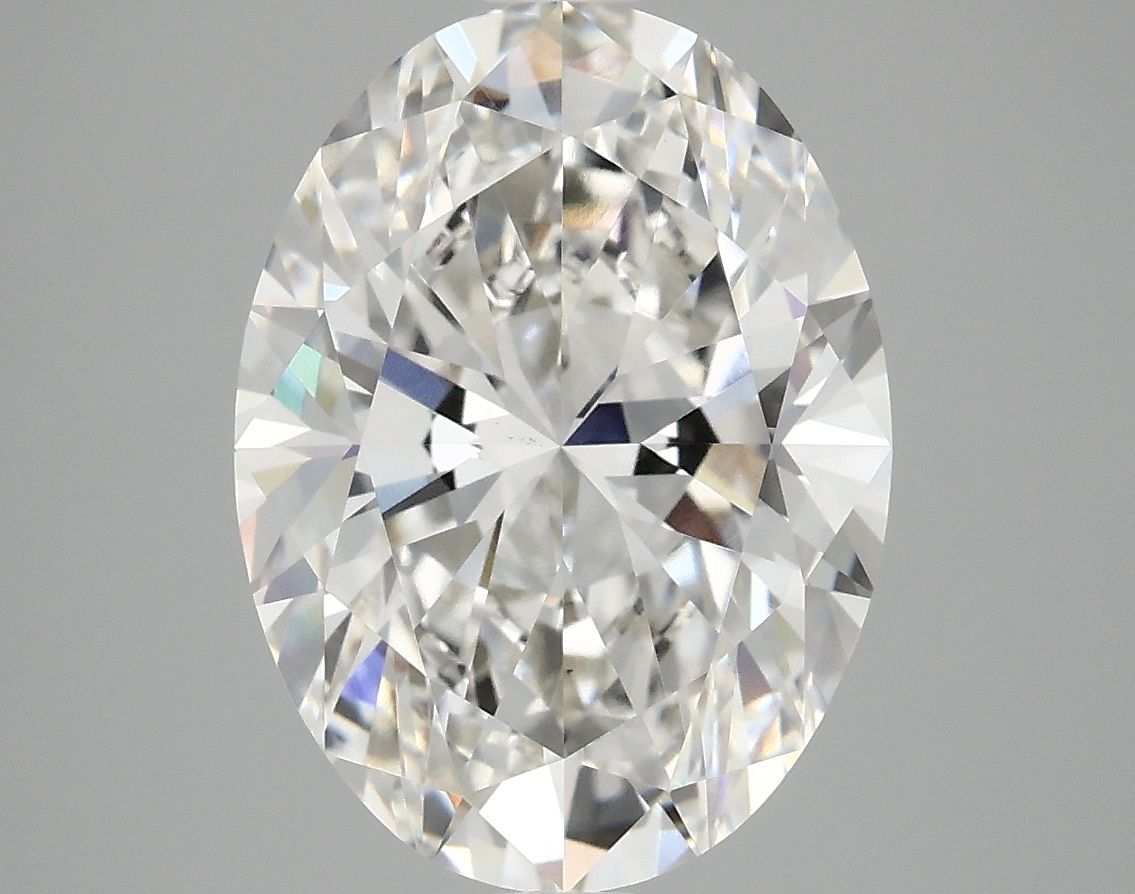 5.03 ct. oval Lab Grown Diamond front image