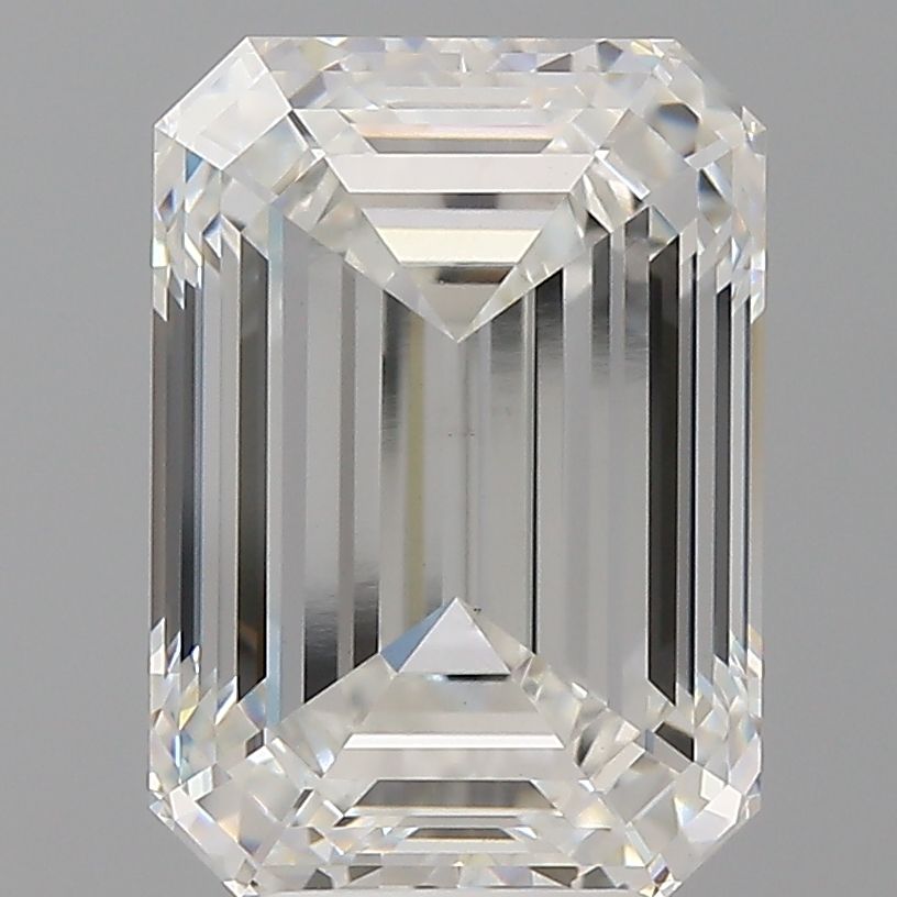 5.57 ct. emerald Lab Grown Diamond front image
