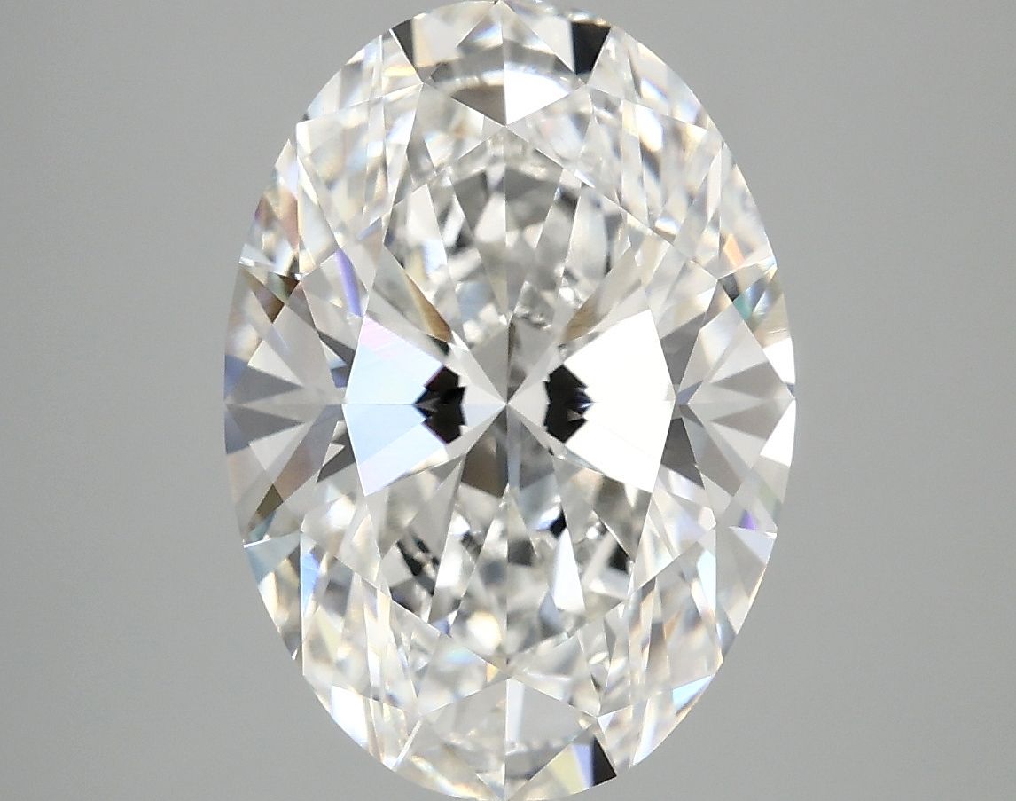 5.05 ct. oval Lab Grown Diamond front image