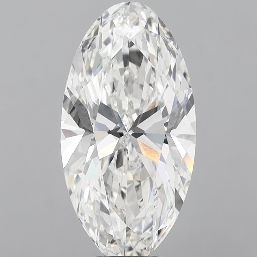 6.53 ct. oval Lab Grown Diamond front image