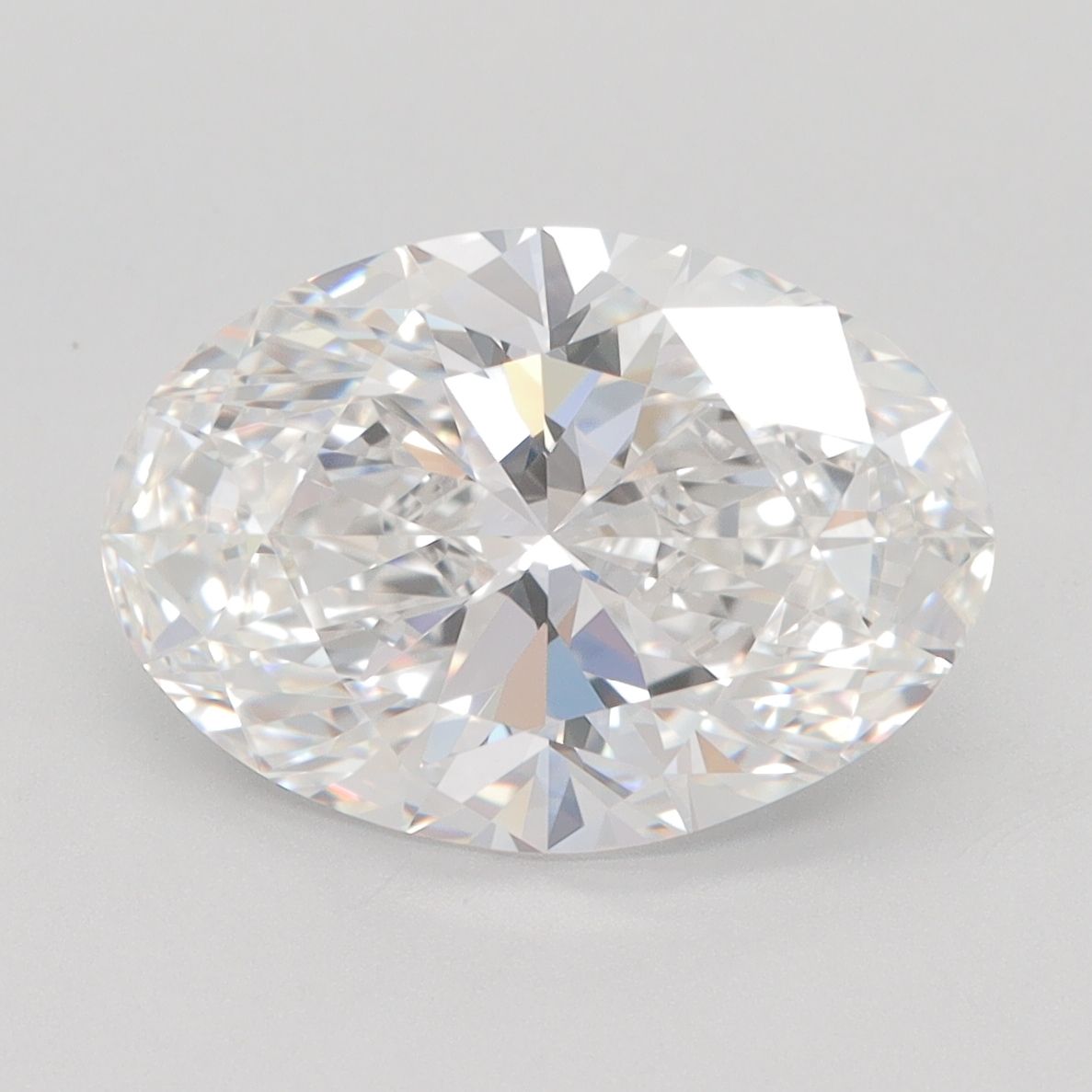 4.02 ct. oval Lab Grown Diamond front image