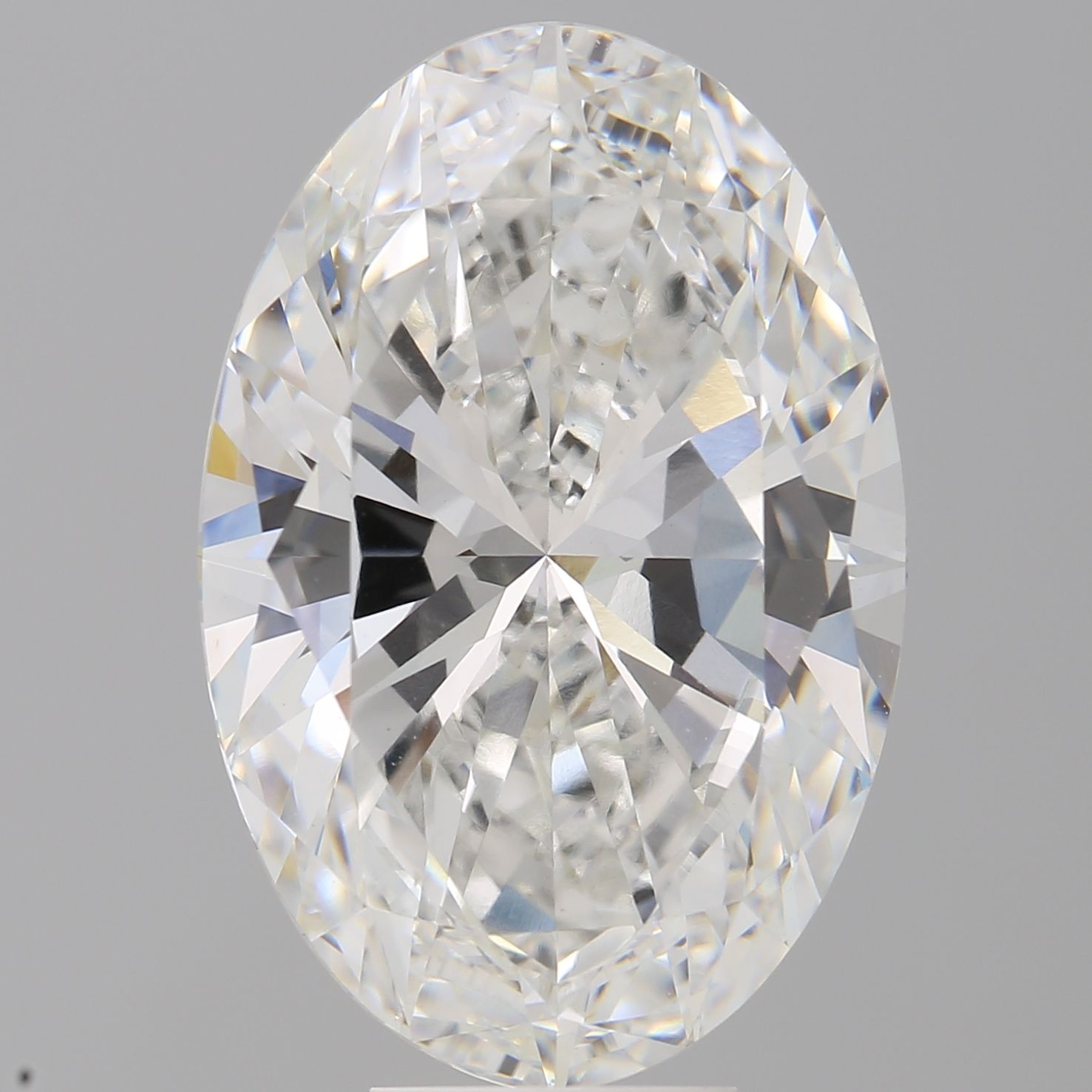 9.03 ct. oval Lab Grown Diamond front image