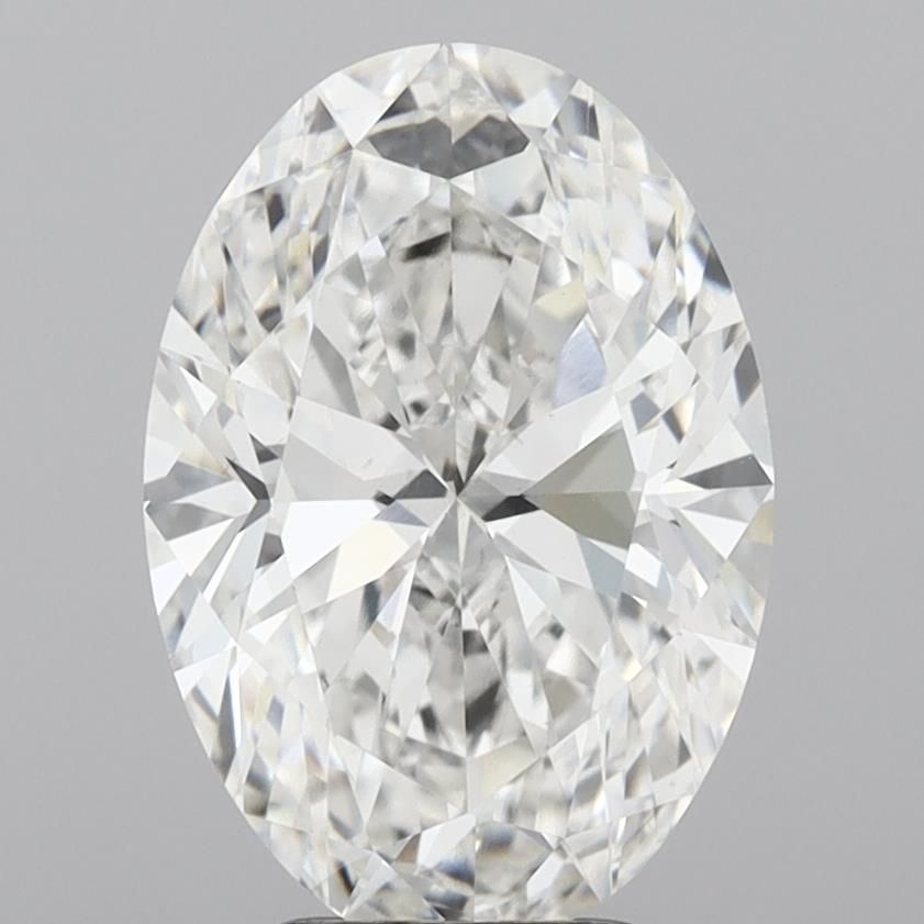 4.54 ct. oval Lab Grown Diamond front image