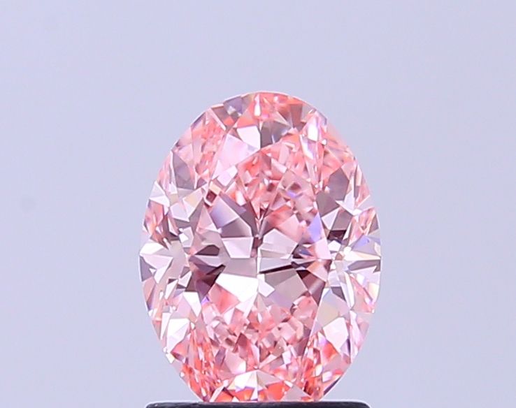 1.5 CT Fancy Vivid Pink OVAL