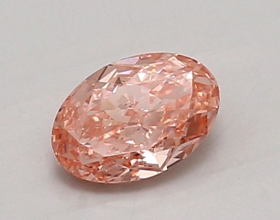 0.94 CT Fancy Vivid Pink OVAL