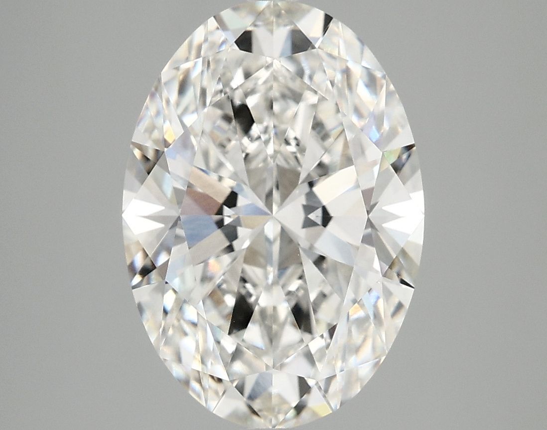4.05 ct. oval Lab Grown Diamond front image