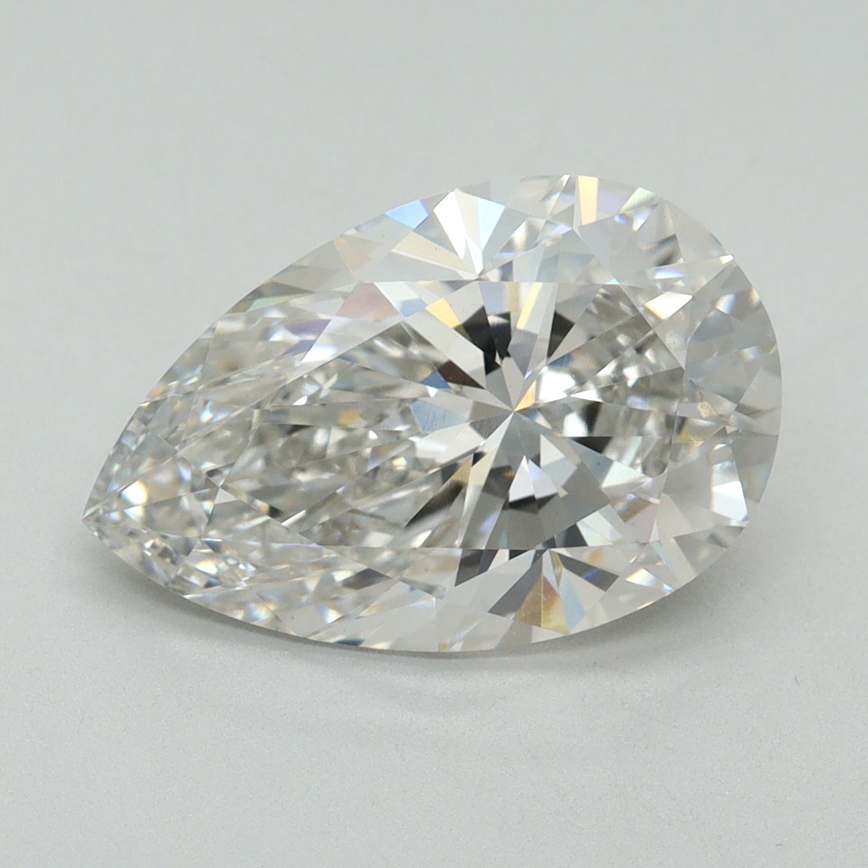 4.12 ct. pear Lab Grown Diamond front image