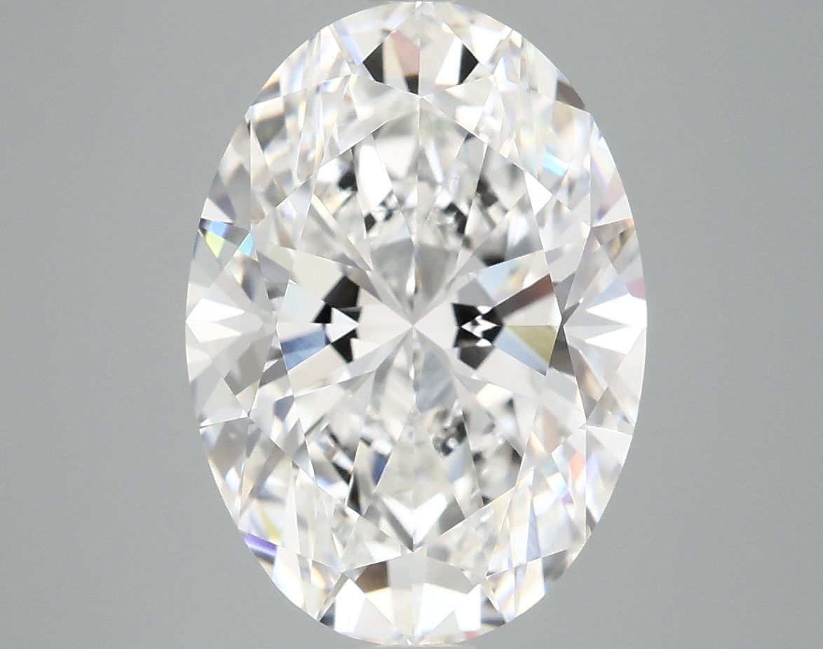 5.05 ct. oval Lab Grown Diamond front image