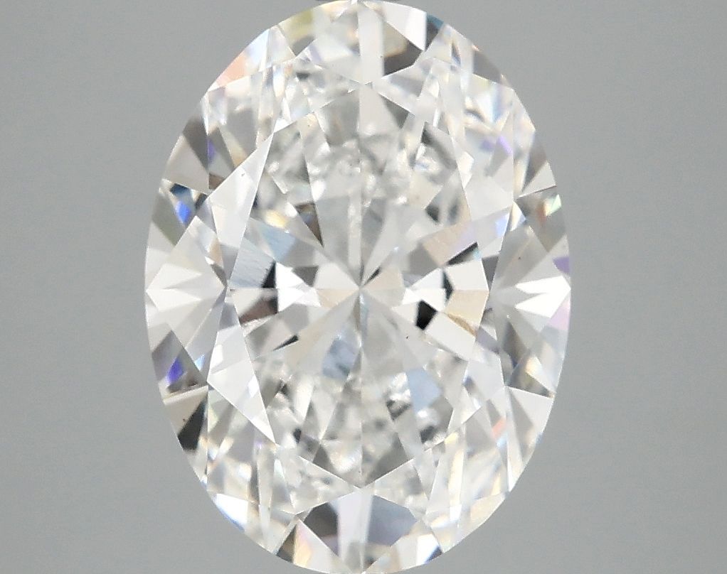 3.95 ct. oval Lab Grown Diamond front image