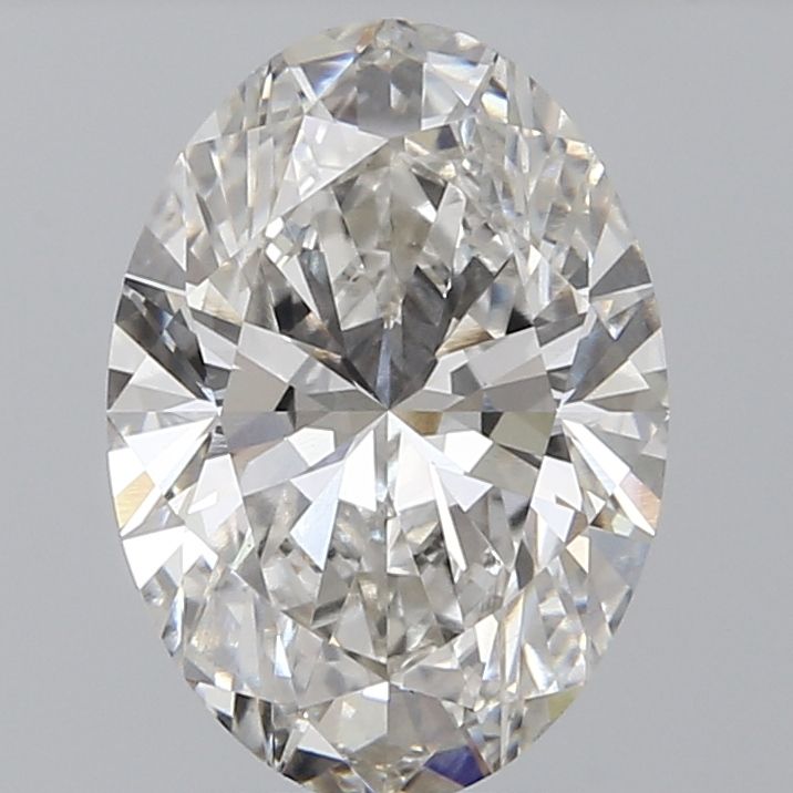 3.86 ct. oval Lab Grown Diamond front image