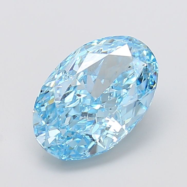 4.02 ct. oval Lab Grown Diamond front image