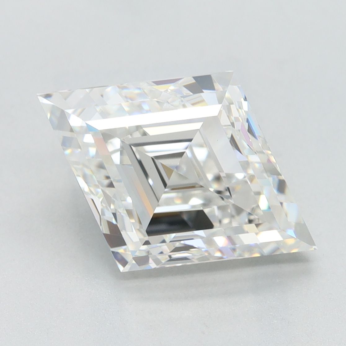 3 ct lab-grown Lozenge Diamond