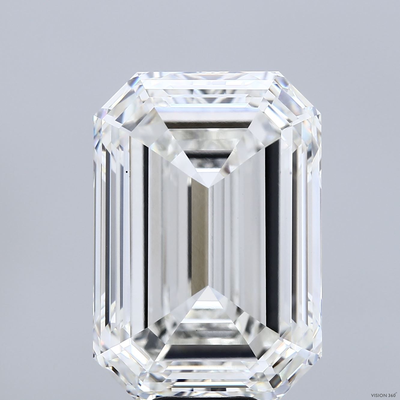 15.46 ct. emerald Lab Grown Diamond front image