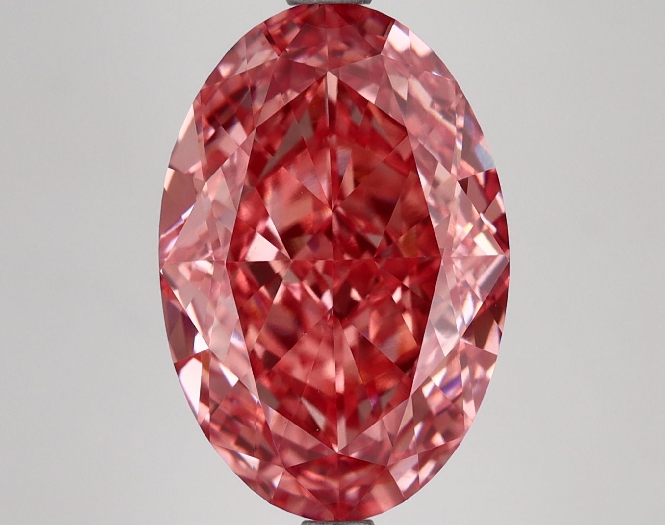 7.02 ct. oval Lab Grown Diamond front image